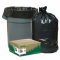 Webster Industries RECYCLED CAN LINERS, 55-60 GAL, 1.65 MIL, 38 X 58, BLACK, 100PK RNW6060